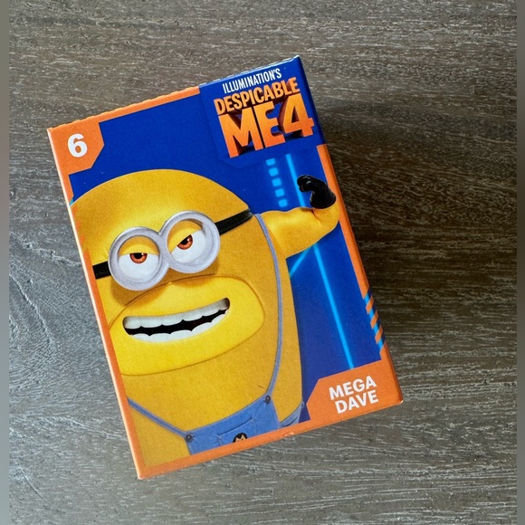 McDonald’s Happy Meal toy: Illuminations Despicable Me 4 “Mega Dave” #6 - Picture 1 of 1